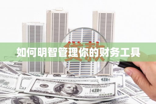 钟山如何明智管理你的财务工具