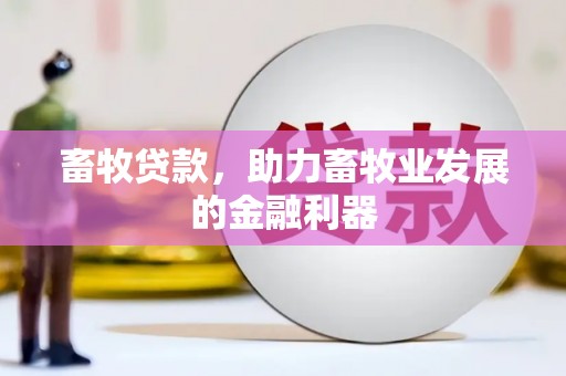 钟山畜牧贷款，助力畜牧业发展的金融利器