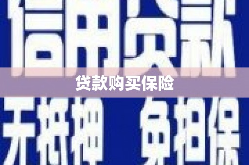 钟山贷款购买保险