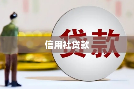 钟山信用社贷款