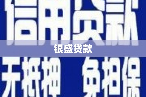 钟山银盛贷款