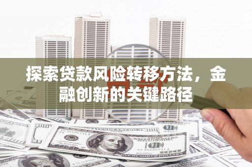 钟山探索贷款风险转移方法，金融创新的关键路径