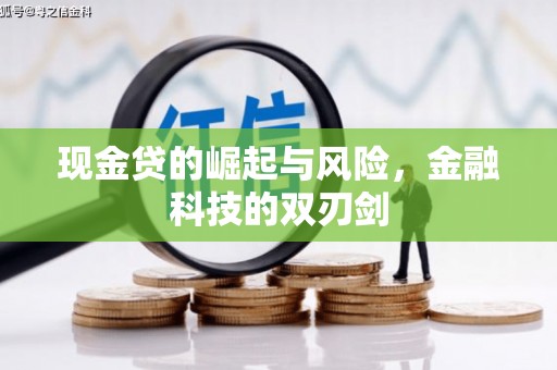 钟山现金贷的崛起与风险，金融科技的双刃剑