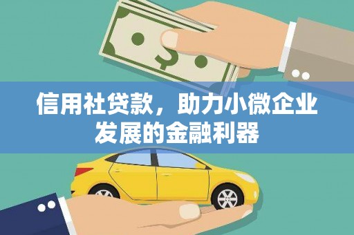 钟山信用社贷款，助力小微企业发展的金融利器