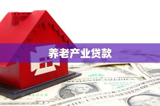 钟山养老产业贷款
