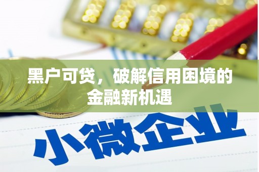 钟山黑户可贷，破解信用困境的金融新机遇