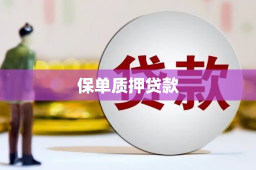 钟山保单质押贷款